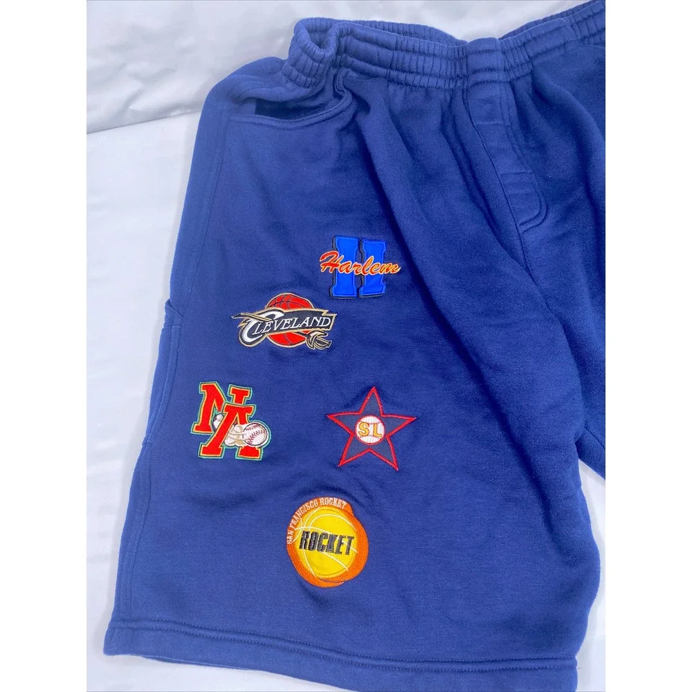Vintage Harlem Streetleague‎ Shorts Cleveland Philly Embroidered Unlimited 3XL